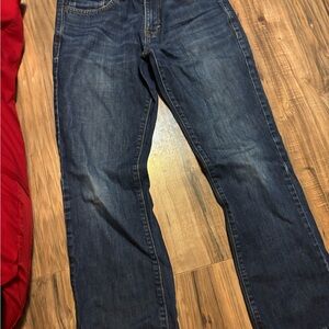 Old Navy Men's Dark Blue Straight Jeans
